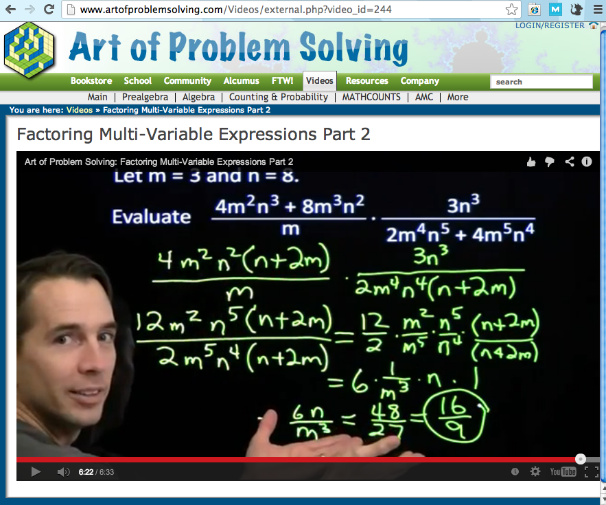art of problem solving math