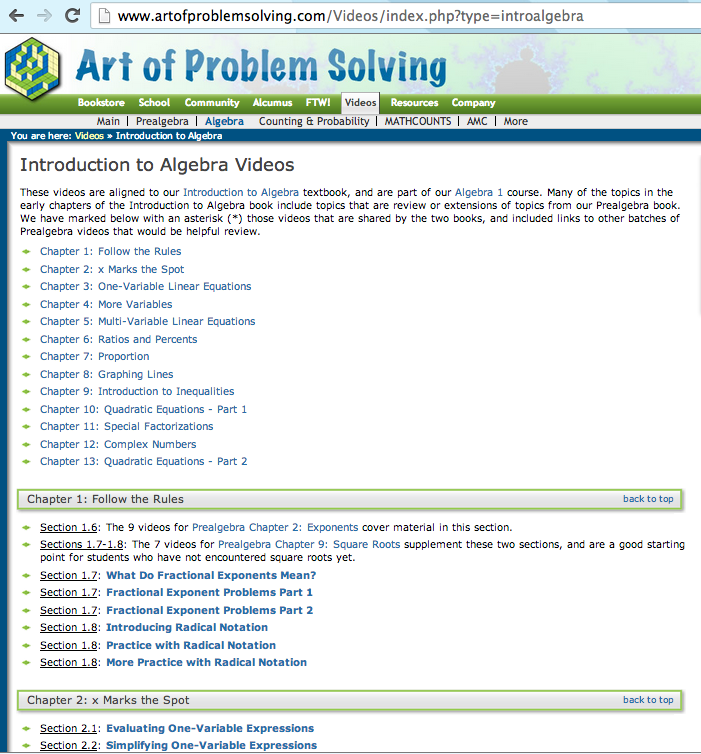 top 10 math website example