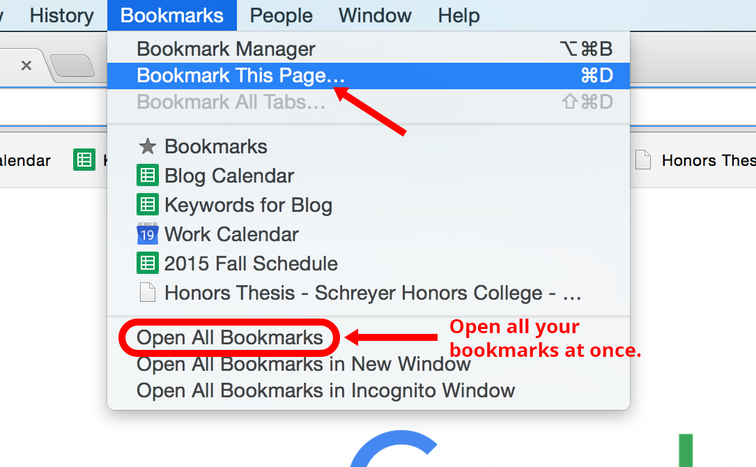 bookmarks