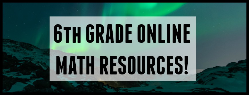 6th grade online math resources student-tutor