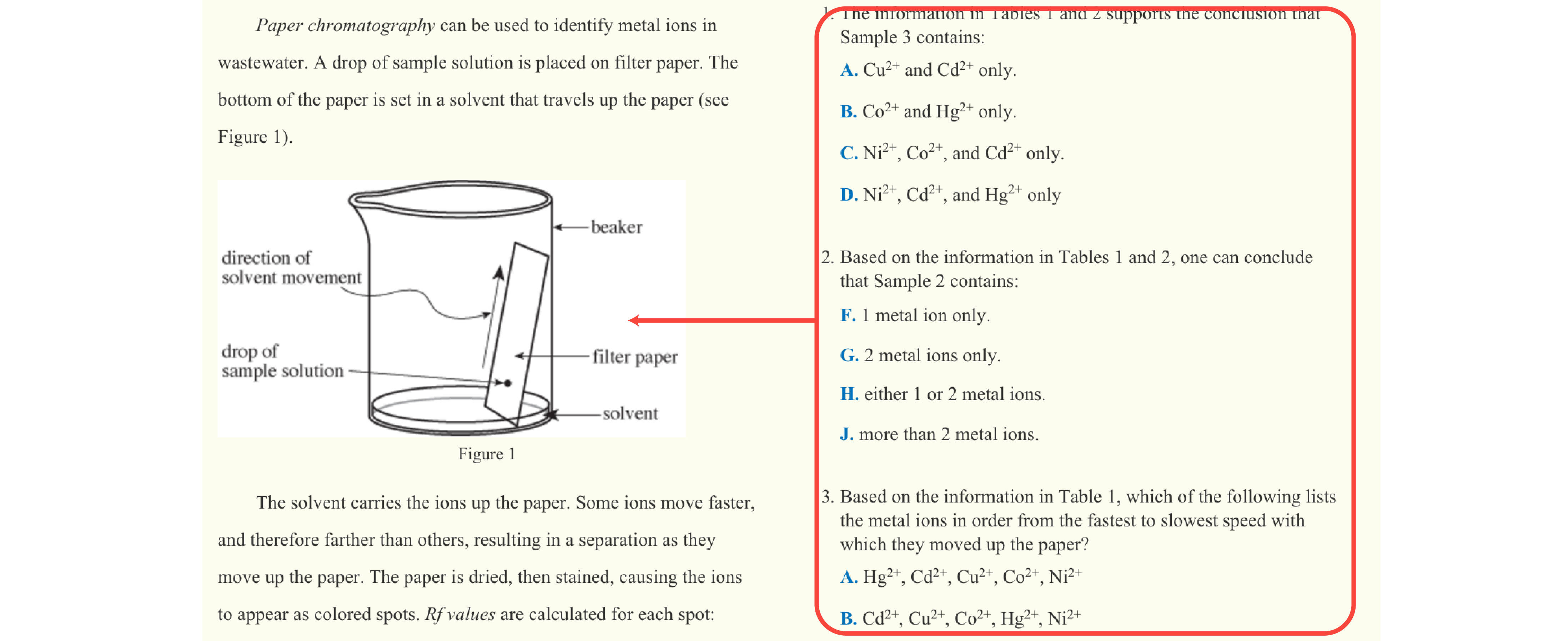 Act Science Practice Questions With Answers