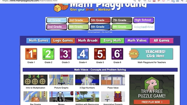 Math Playground Math Videos Gif