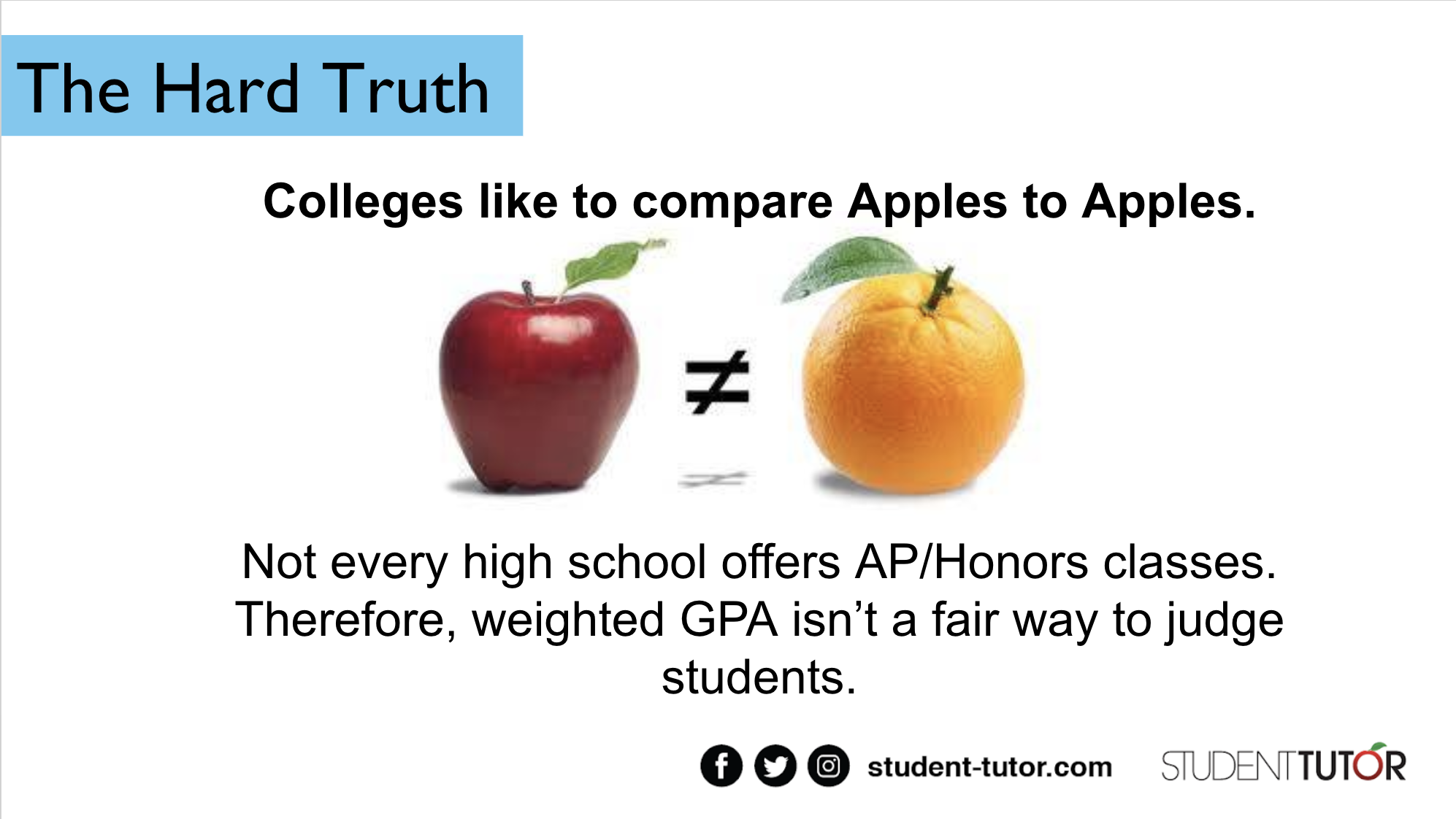 Compare like. Compare Apples to Apples. What is GPA. Weighted GPA and unweighted difference. Like compare.