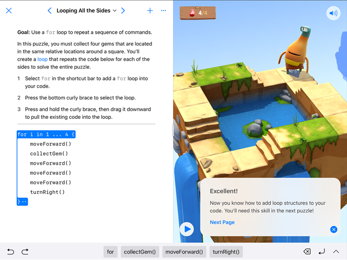Coding Games Swift Playgrounds