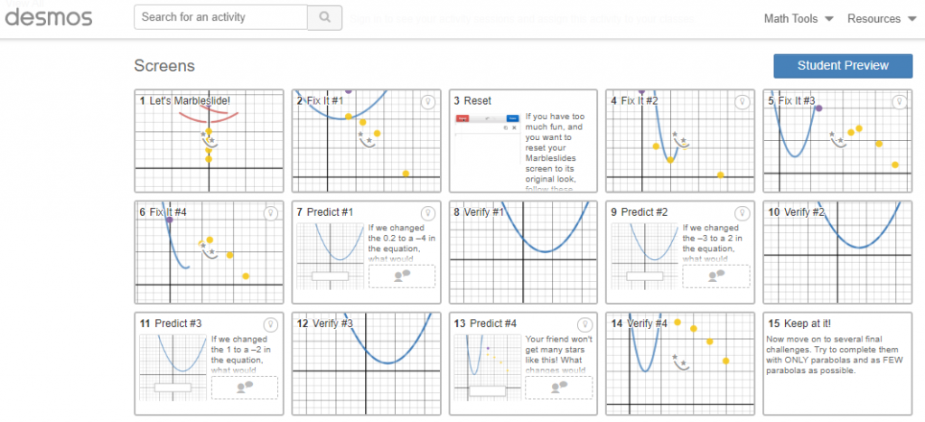 Math Help Websites Desmos