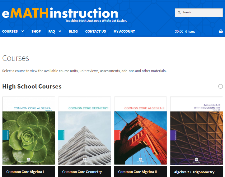 eMATHinstruction