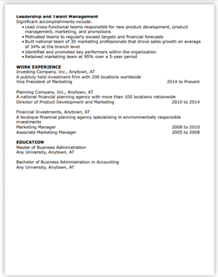 resume examples